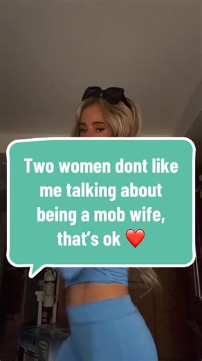 Two women have made fun of me in videos for talking about being a mob wife - glossing over all of the others who do intentionally for attention. Let’s give them the love and attention they need. It took me a while to work out my internalized misogyny to girl 💔 #mobwives #mobwifeera