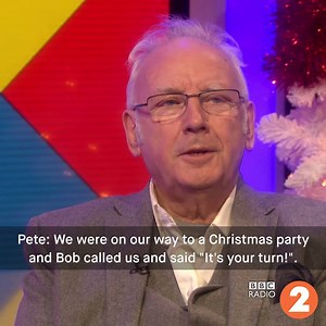 "Everybody, you've got to be back on work on Sunday - we're doing Band Aid!" | BBC Radio 2