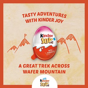 6.1K views | After the Milky Sea, it’s time to hike up the crispy Wafer Mountain with your kids. Watch out for the rich cocoa wafer bits! | Kinder | Facebook