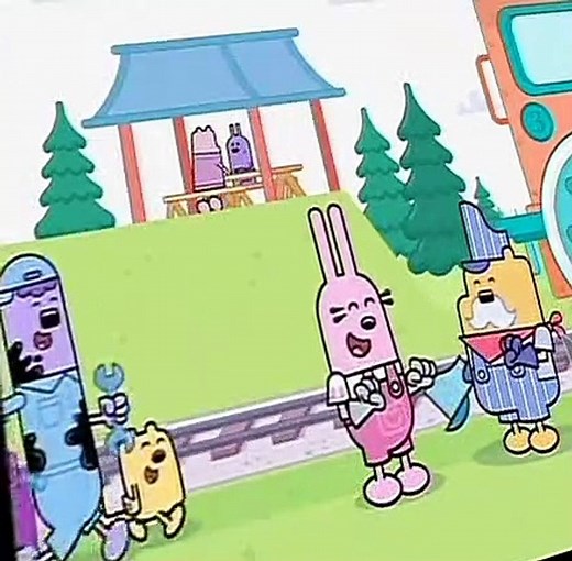 Wow! Wow! Wubbzy! Wow! Wow! Wubbzy! E006 – Wuzzleburg Express / Gidget the Super Robot