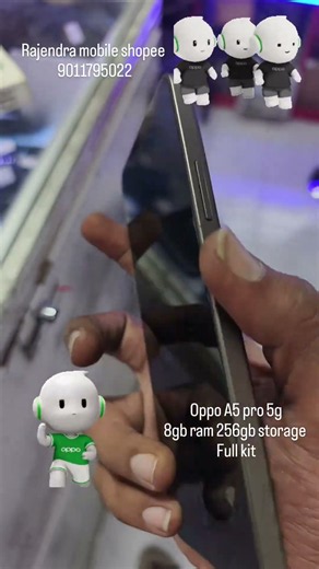 Oppo A5 pro 5g. 8gb ram 256gb storage Full kit