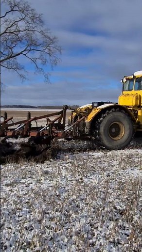2021 - Last time K-701 tractor plowing in field.