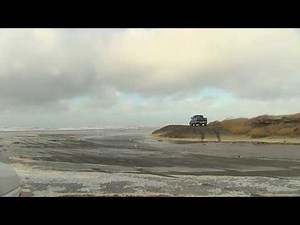 Ocean Shores during wind storm