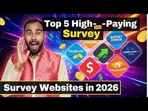Top 5 High-Paying Survey Websites in 2026 (Fast Payout)