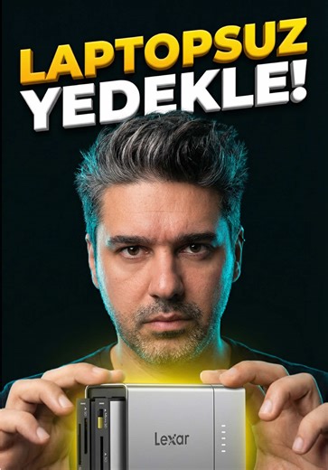 LAPTOPSUZ YEDEKLEME: Lexar Professional Workflow Go Guide