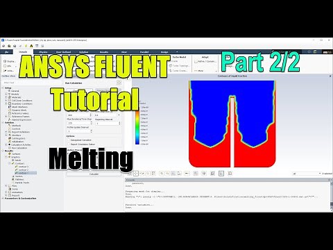 ✅ #Ansys Fluent Tutorial - Melting - Part 2/2