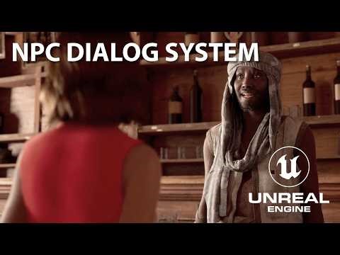 Unreal Engine 5.7 - Building An NPC Dialog System (Part1) - Tutorial