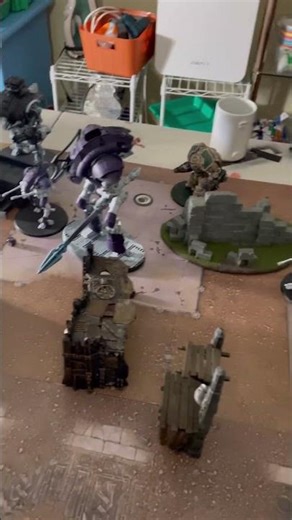 The knights walk! Black Legion vs Chaos Knights. #horusheresy #warhammer40k #warhammer
