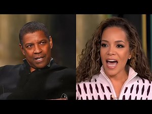 "I'm DONE With This Show!" — Denzel Washington WALKS OFF The View DESTROYING Sunny Hostin on Live TV