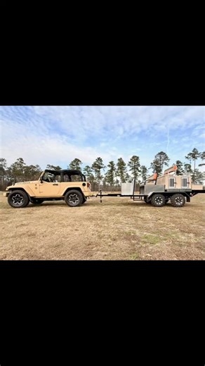 PI Kustomz on Instagram: "Ole Mule collected and hooked up to the @birdbuggyga tagalong trailer , ready for mondays hunt! #builtnotbought #sendittillyoubendit #pikustomz"