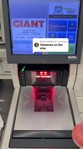 Replying to @QNBird🕊️ tomatoes on the vine just hit different 🍅 #fyp #selfcheckout #grocerystore #tomatoesonthevine #tomatoes