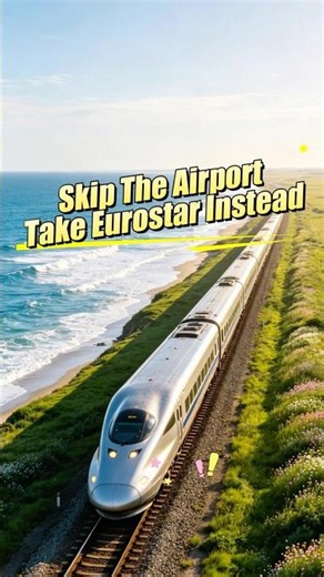 The Fastest Way From London To Paris#underwater #eurostar #train #london