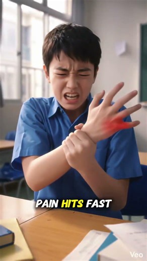 Skin Meets −78°C — What Happens Next | #facts #science #fyp #pain