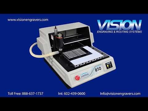 Making a Keychain with the VE 810 S5 Small Engraving Machine