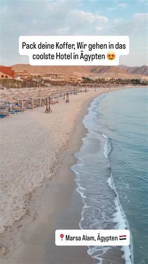🌴✨ Ich glaube, viele wissen gar nicht, wie günstig ein echter 5-Sterne-Luxusurlaub sein kann. Dieses 5-Sterne-Resort in Marsa Alam liegt direkt am Strand und gehört zu den bestbewerteten Hotels, die wir je gesehen haben. 😍 ⭐ 9,8 von 10 Punkten auf Booking.com aus fast 1.000 Bewertungen ⭐ 99 % Weiterempfehlung auf HolidayCheck aus über 1.300 Bewertungen Freut euch auf einen kilometerlangen Sandstrand, mehrere Pools, einen Infinity Pool und einen riesigen Aqua Park mit 32 Wasserrutschen. 🌊☀️ Da