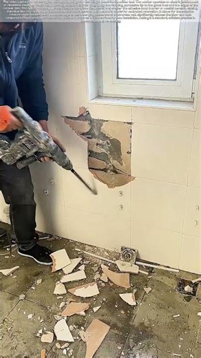 Percussion Dismantling: The Electric Jackhammer's Precision Strike