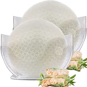 Paper Bowls Rice Holder Rice Paper Wrappers for Spring Rolls Wrappers R ice P aper Water Bowl Spring Roll Water Bowl Use To Container Wonton