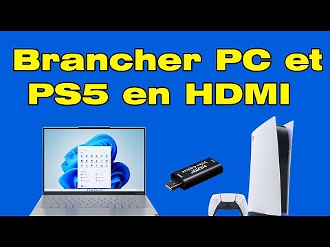 Comment brancher une PS5 sur un PC avec HDMI | Afficher PS5 sur un ordinateur