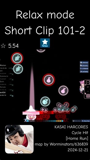 osu catch the beat relax short clip 101-2