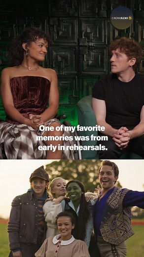 Happy "Wicked" weekend 🌈 In our interview with Ethan Slater from last year, the actor recalled his favorite “Wicked” memory and how director Jon M. Chu created a “beautiful” community on set 💚🩷 | CinemaBlend