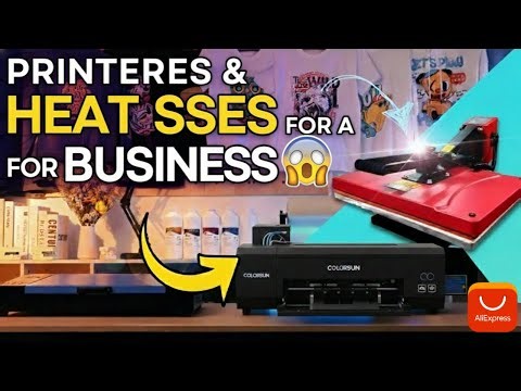 T-Shirt Printing Machine 🔥 | Print Custom Shirts at Home and Start a Business on a Budget😱