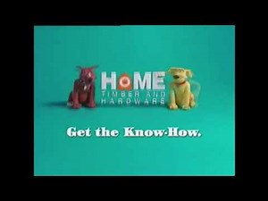 Home Timber And Hardware Logo History (Archival Video)