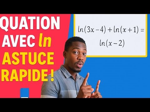 Équation logarithmique: Explication simple et rapide