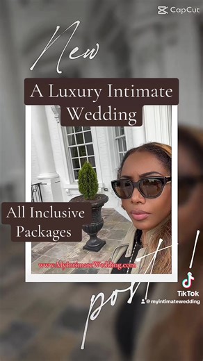 You Can Have A Luxurious Intimate Wedding: Here are four reasons why having a smaller wedding is better. 1. Smaller guest list 2. Beautiful decor, and design. 3. Gorgeous intimate locations. 4. They won’t break the bank. Ready to have your intimate wedding? www.MyIntimateWedding.com #IntimateWedding #AllInclusiveWedding #MicroWedding #elope #courthousewedding