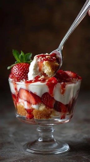 Strawberry Trifle Recipe Ever! 🍓🍰