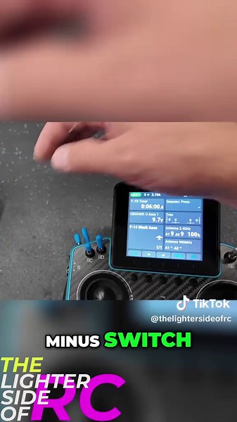 Woah, that's bright! Shoulder lights are a go. And here's the master override switch – just in case! #ModelAircraft #Electrical #DIY #Hobby #Tech