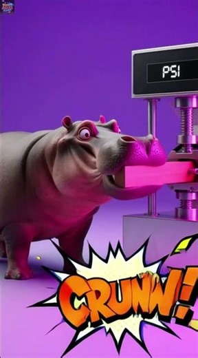 Which animal has the STRONGEST bite #toontalesplanet #kidsanimation # #funlearning #shorts