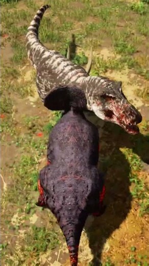 Trike vs Rex #dinosaur #rex #theisle