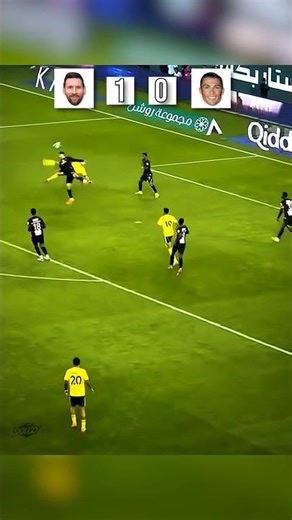 RONALDO vs MESSI LAST 5 GOALS 🔥 #shorts