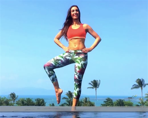 How To Increase Hips & Reduce Your Waist Workout W Retreat Koh Samui, Thailand