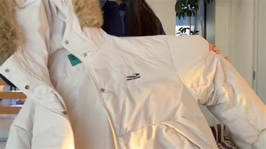 江南先生NewJNXS美式复古可拆毛领鹅绒服秋冬男女加厚面包羽绒服