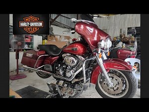 Harley Davidson ultra classic custom rebuild into bagger.