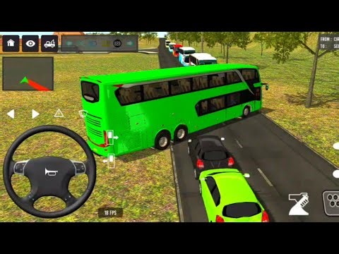 euro coach bus simulator 😱🚌 || new coach bus simulator part-7 Android Gameplay