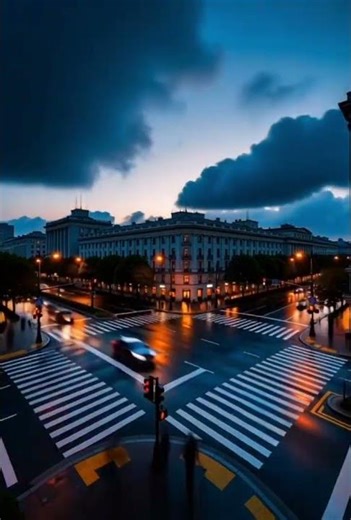 City From Dawn to Night — Timelapse 🌆⏳