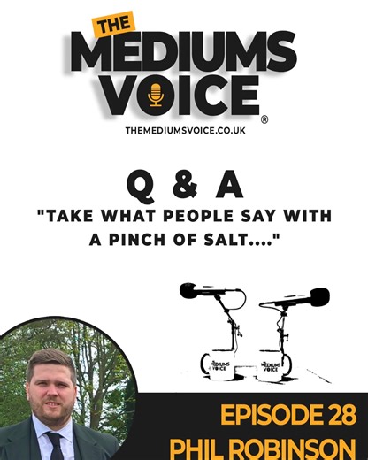 On your way to work ? Some easy listening for on the way in. Our next episode is out now, in this episode we get Philips views on spiritualism with a Q&A. If you want to listen, click the link below👇or ask your smart speaker to play "The Mediums Voice podcast". www.themediumsvoice.co.uk We're also on Spotify,Amazon Music,Apple Podcasts 📢 Don’t forget to leave a review! | The Mediums Voice