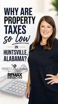 How much are property taxes in Huntsville, AL?