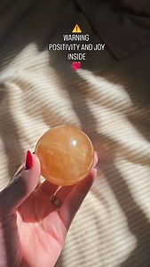 ⚠️ WARNING: Limited Pieces Only ⚠️ Our Yellow Calcite Spheres are...