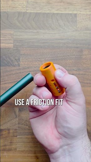 There are many ways to install nerf rifling attachments