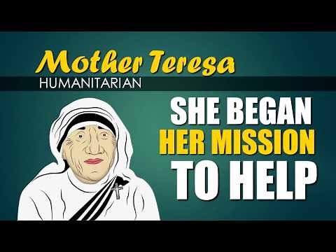 Mother Teresa (Biography for Children) Youtube for Kids (Women's History Month)