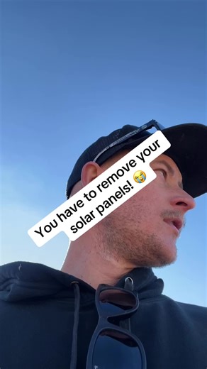 ¿Por qué remover tus paneles solares?