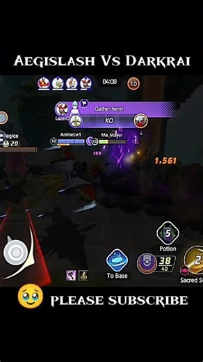 Aegislash vs Darkrai – The Blade That Cut Through Darkness! ⚔️💀