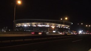 Turkey Istanbul Galatasaray Turk Telekom Arena Night View Jan 2016