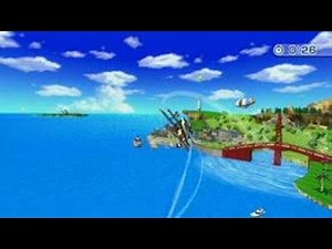 Wii Sports resort island flyover crashing 101