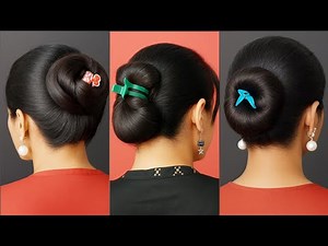 5 Stylish Claw Clip Hairdos | Daily Simple & Neat Hairstyle Ideas