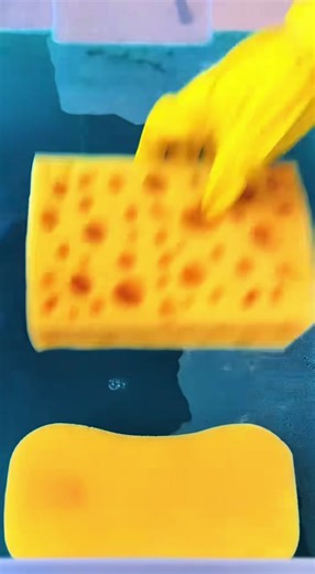 Satisfying Sponge ASMR Experience