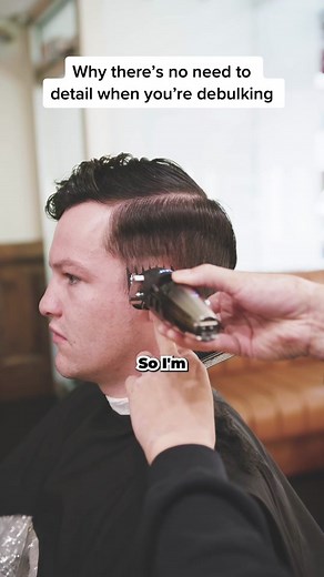 Debulking Techniques for Men's Haircuts